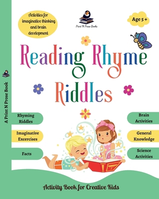 Reading Rhyme Riddles: Activity Book for Creati... 8119608674 Book Cover