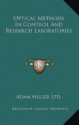 Optical Methods in Control and Research Laborat... 1168655579 Book Cover