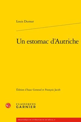 Un Estomac d'Autriche [French] 2406123340 Book Cover