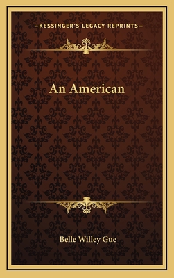An American 1163682659 Book Cover