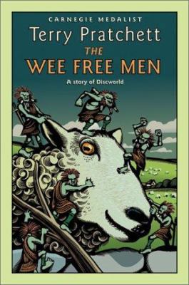 The Wee Free Men 0060012366 Book Cover