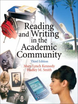 Reading And Writing In The Academic Community 0131931334 Book Cover