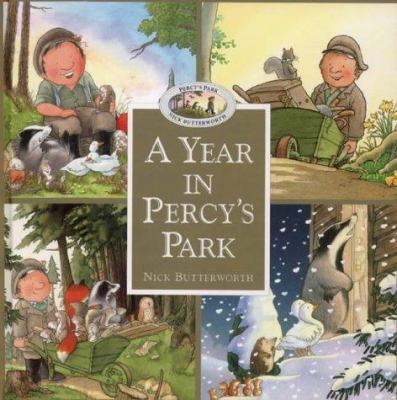 A Year in Percy's Park 0001981854 Book Cover