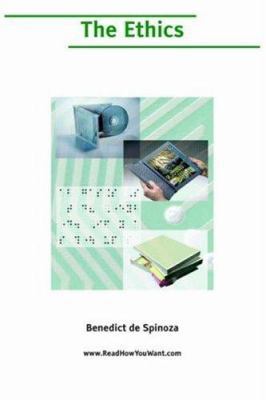 Ethics, Part 1, the [Large Print] 1425004075 Book Cover