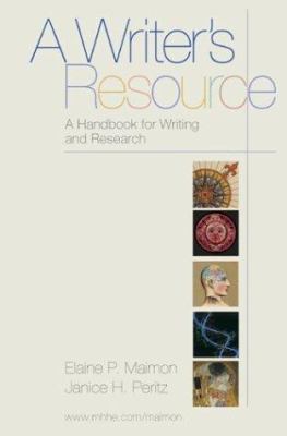 A Writer's Resource: MLA Update, Spiral with Ca... 0072944765 Book Cover