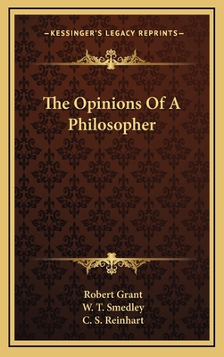 The Opinions of a Philosopher 1163734624 Book Cover