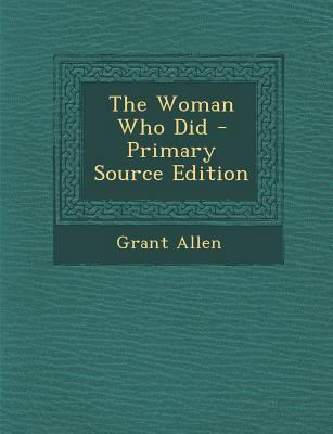 The Woman Who Did 128938794X Book Cover