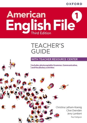 American English File 3e Teachers Book 1 Pack 0194906183 Book Cover