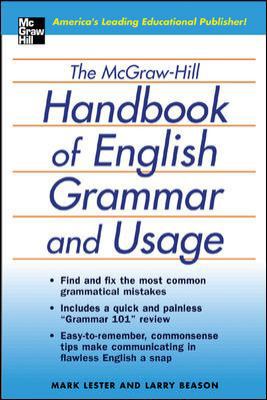 The McGraw-Hill Handbook of English Grammar and... 0071441336 Book Cover