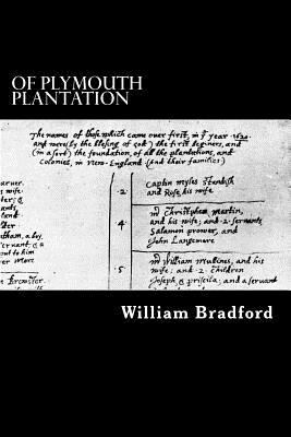 Of Plymouth Plantation 1480222755 Book Cover