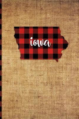 Iowa: 6 X 9 108 Pages: Buffalo Plaid Iowa State... 1726394425 Book Cover