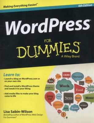 WordPress for Dummies (For Dummies Series) 1118791614 Book Cover
