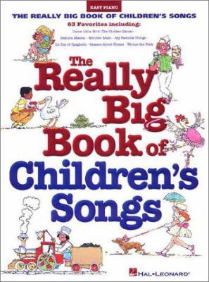 Really Big Book of Children's Songs 0793592658 Book Cover