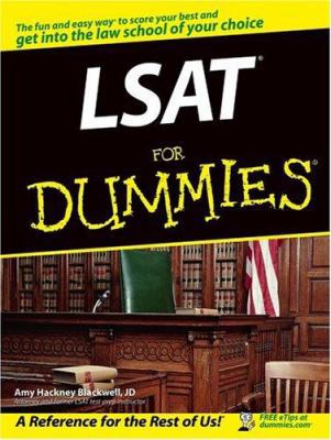 LSAT for Dummies B007CSXQH2 Book Cover