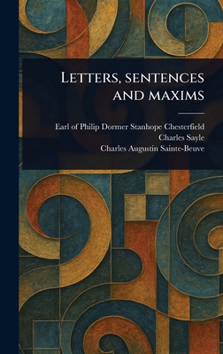 Letters, Sentences and Maxims 1023434083 Book Cover