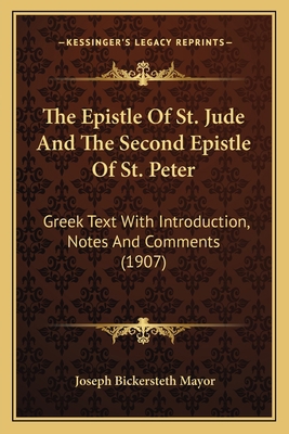 The Epistle Of St. Jude And The Second Epistle ... [French] 1165549395 Book Cover