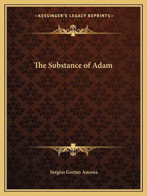 The Substance of Adam 1162579498 Book Cover
