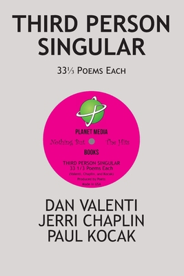 Third Person Singular: 33 1/3 Poems Each B09RV17M8Z Book Cover