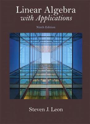 Linear Algebra with Applications 0321962214 Book Cover