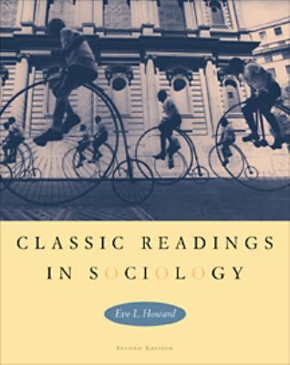 Classic Readings in Sociology 0534587658 Book Cover