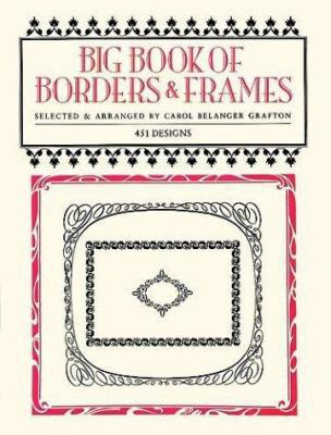 Big Book of Borders and Frames 0486282430 Book Cover