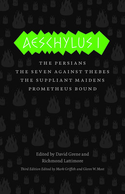 Aeschylus I: The Persians, the Seven Against Th... 0226311430 Book Cover