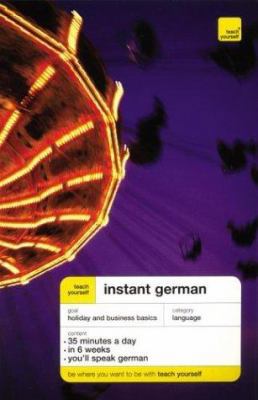 Teach Yourself Instant German 0071421114 Book Cover