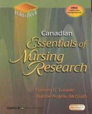 Canadian Essentials of Nursing Research 0781742811 Book Cover