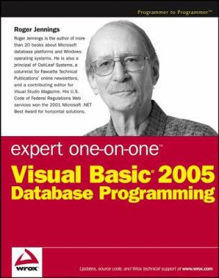 Expert One-on-one Visual Basic 2005 Database Pr... 076457678X Book Cover