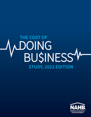 The Cost of Doing Business Study, 2022 Edition 0867187891 Book Cover