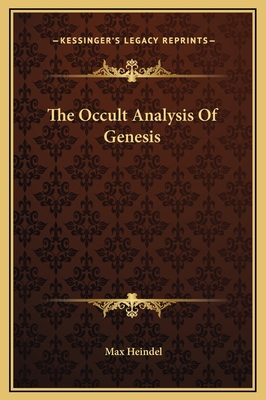 The Occult Analysis Of Genesis 1169209777 Book Cover