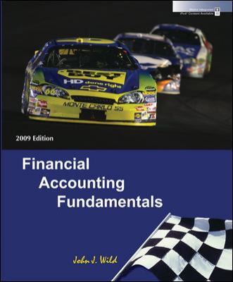 Financial Accounting Fundamentals 2009 Edition 0073379573 Book Cover