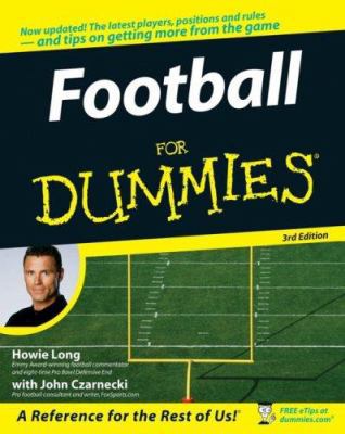 Football for Dummies 0470125365 Book Cover