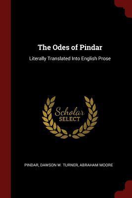 The Odes of Pindar: Literally Translated Into E... 1375774832 Book Cover