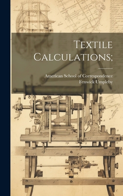 Textile Calculations; 1021035823 Book Cover
