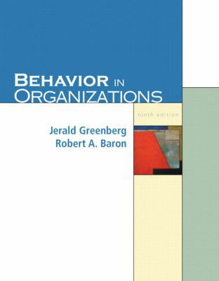 Behavior in Organizations 0131542842 Book Cover