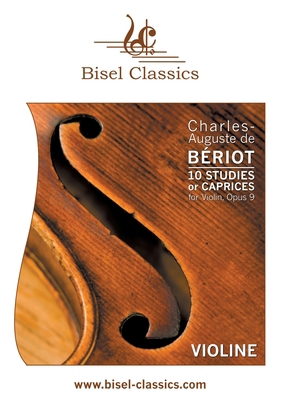 10 Studies or Caprices for Violin, Opus 9: Viol... 3384507940 Book Cover