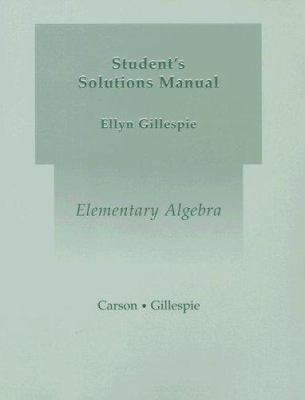 Elementary Algebra 0201729776 Book Cover