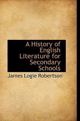A History of English Literature for Secondary S... 1103419595 Book Cover