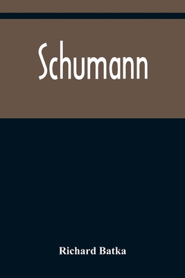 Schumann [German] 9356374031 Book Cover