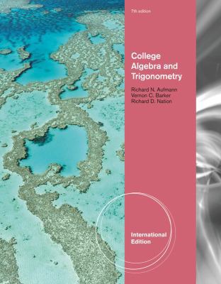 College Algebra and Trigonometry B0082M3TTM Book Cover