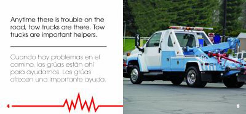 Tow Trucks / Gruas [Spanish] 1404276750 Book Cover