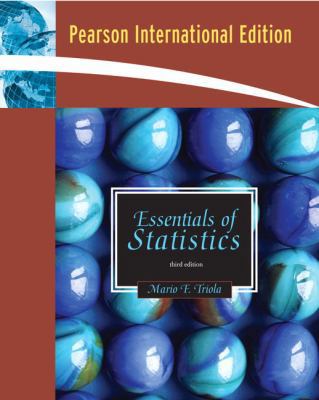 Essentials of Statistics 0321484096 Book Cover