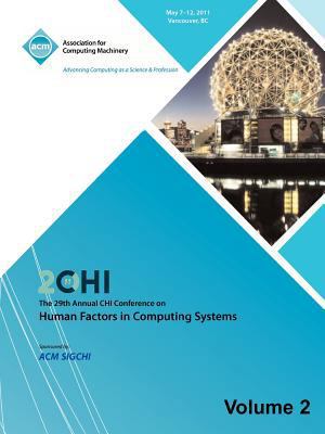 SIGCHI 2011 The 29th Annual CHI Conference on H... 1450313620 Book Cover