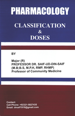 Pharmacology Classification and Doses B087LB33GN Book Cover