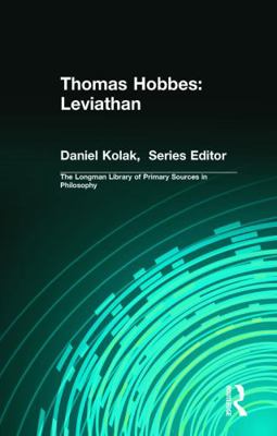 Thomas Hobbes: Leviathan (Longman Library of Pr... B007YXZC4A Book Cover