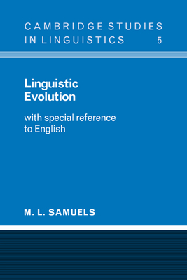 Linguistic Evolution: With Special Reference to... 0521099137 Book Cover