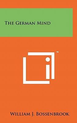 The German Mind 1258046741 Book Cover