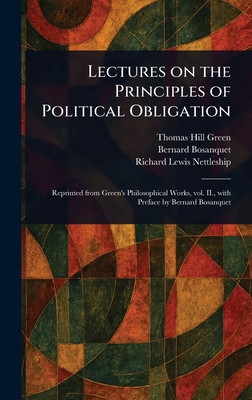 Lectures on the Principles of Political Obligation 1023505150 Book Cover