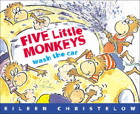 Five Little Monkeys Wash the Car 1417717696 Book Cover